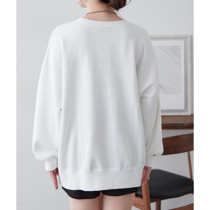 【NUNIFE】箔プリント裏起毛スウェット | RMAF　NICE CLAUP / OLIVE des OLIVE | 詳細画像35 