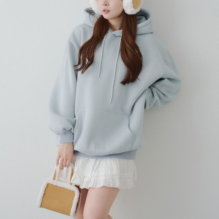 天使の裏起毛パーカー | NICE CLAUP / OLIVE des OLIVE　OUTLET | 詳細画像9 
