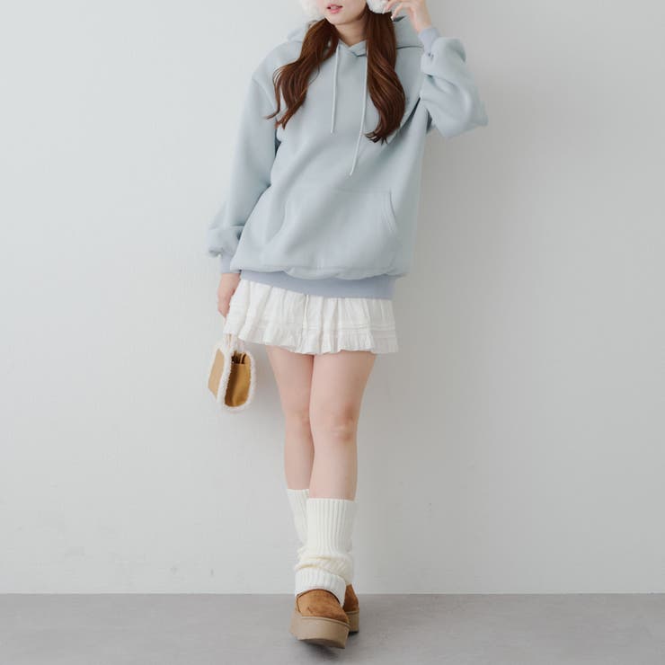 天使の裏起毛パーカー | NICE CLAUP / OLIVE des OLIVE　OUTLET | 詳細画像12 