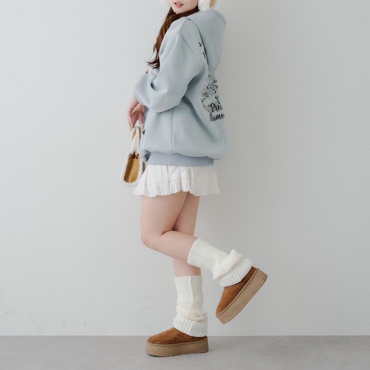 天使の裏起毛パーカー | NICE CLAUP / OLIVE des OLIVE　OUTLET | 詳細画像16 