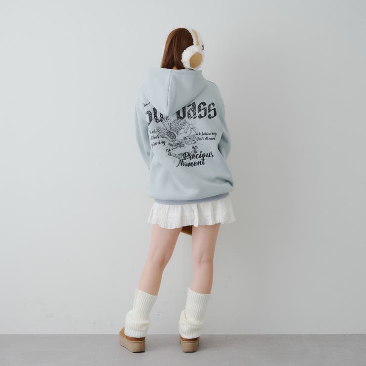 天使の裏起毛パーカー | NICE CLAUP / OLIVE des OLIVE　OUTLET | 詳細画像18 