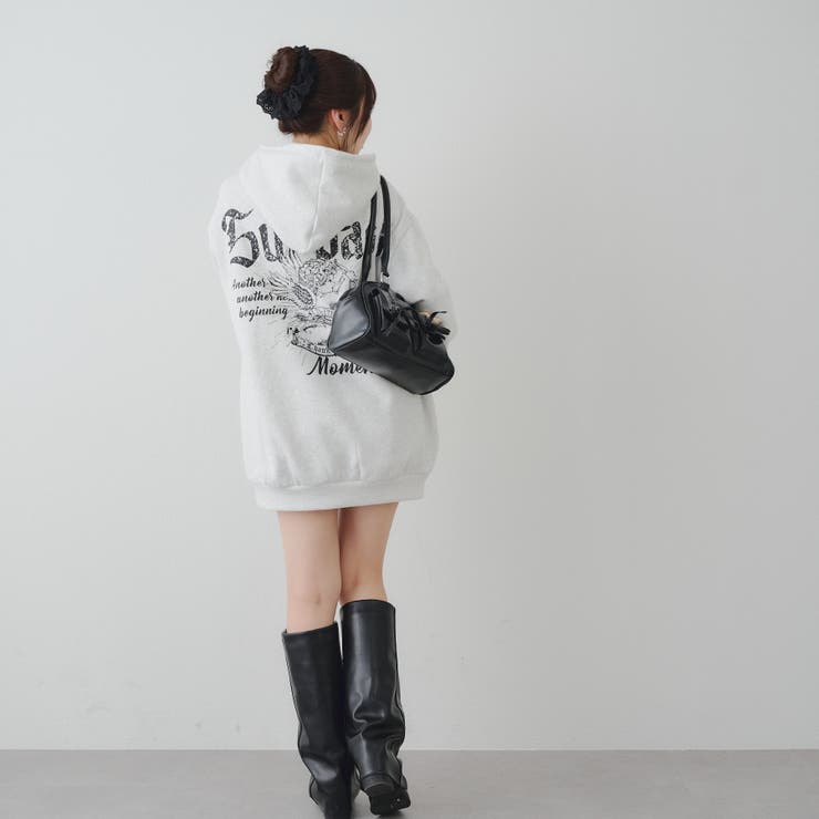 天使の裏起毛パーカー | NICE CLAUP / OLIVE des OLIVE　OUTLET | 詳細画像30 