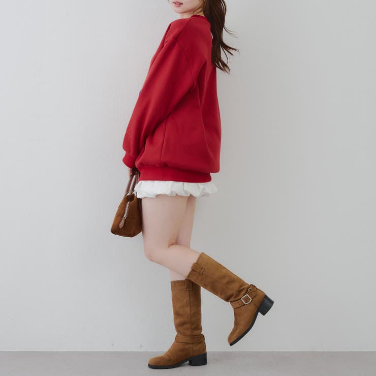 キラキラロゴクマ裏起毛プルオーバー | NICE CLAUP / OLIVE des OLIVE　OUTLET | 詳細画像17 