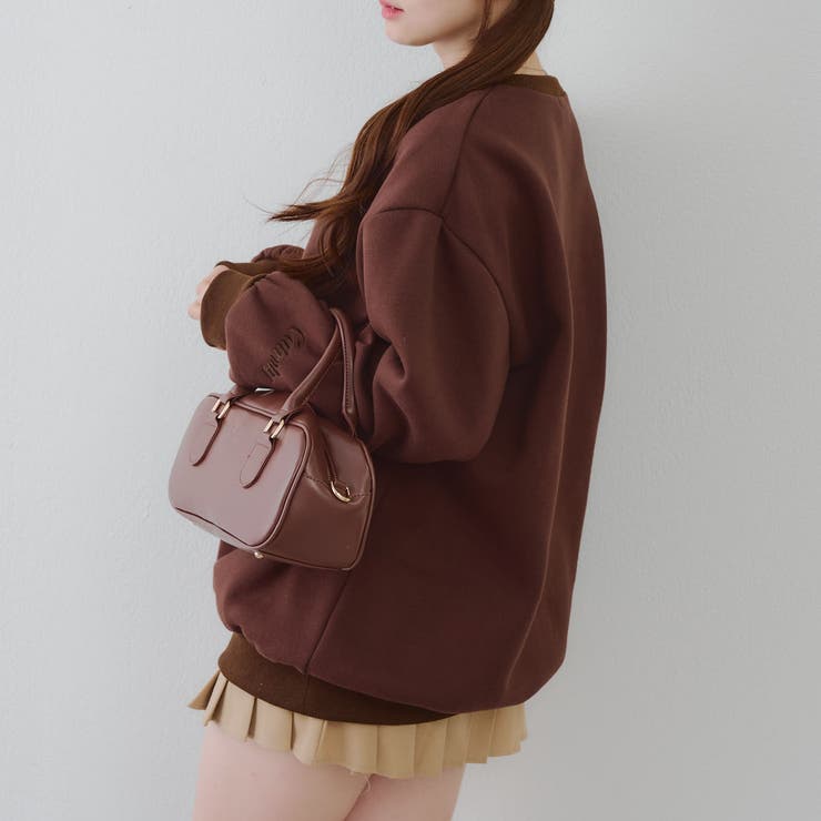 キラキラロゴクマ裏起毛プルオーバー | NICE CLAUP / OLIVE des OLIVE　OUTLET | 詳細画像3 