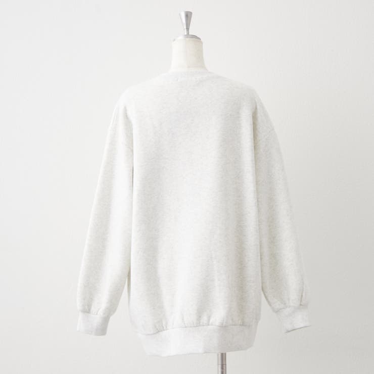 お花とロゴのアソート裏起毛プルオーバー | RMAF　NICE CLAUP / OLIVE des OLIVE | 詳細画像32 