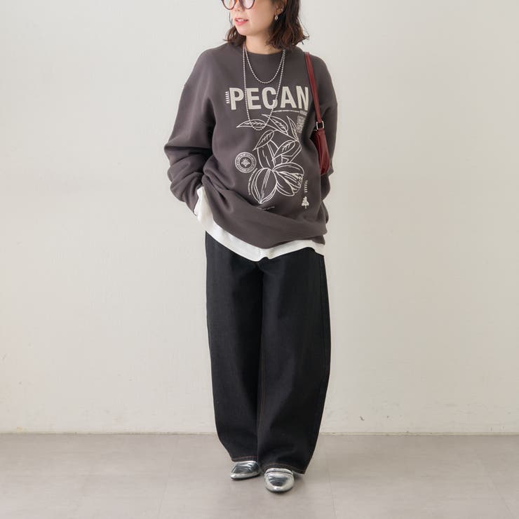 【NUNIFE】図案刺繍裏起毛スウェット | RMAF　NICE CLAUP / OLIVE des OLIVE | 詳細画像10 