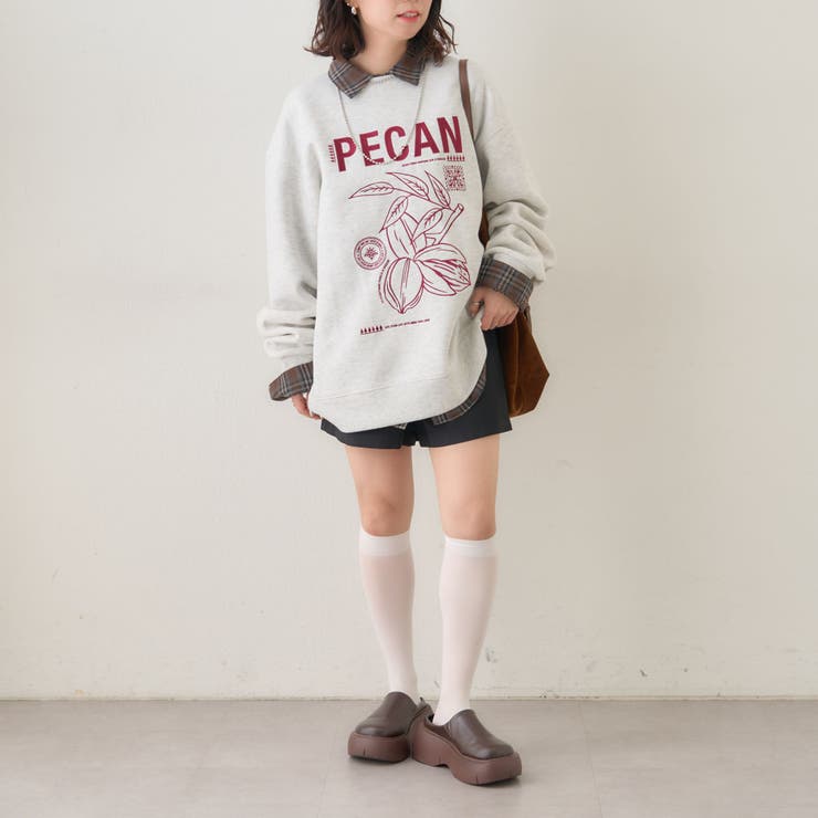 【NUNIFE】図案刺繍裏起毛スウェット | RMAF　NICE CLAUP / OLIVE des OLIVE | 詳細画像22 