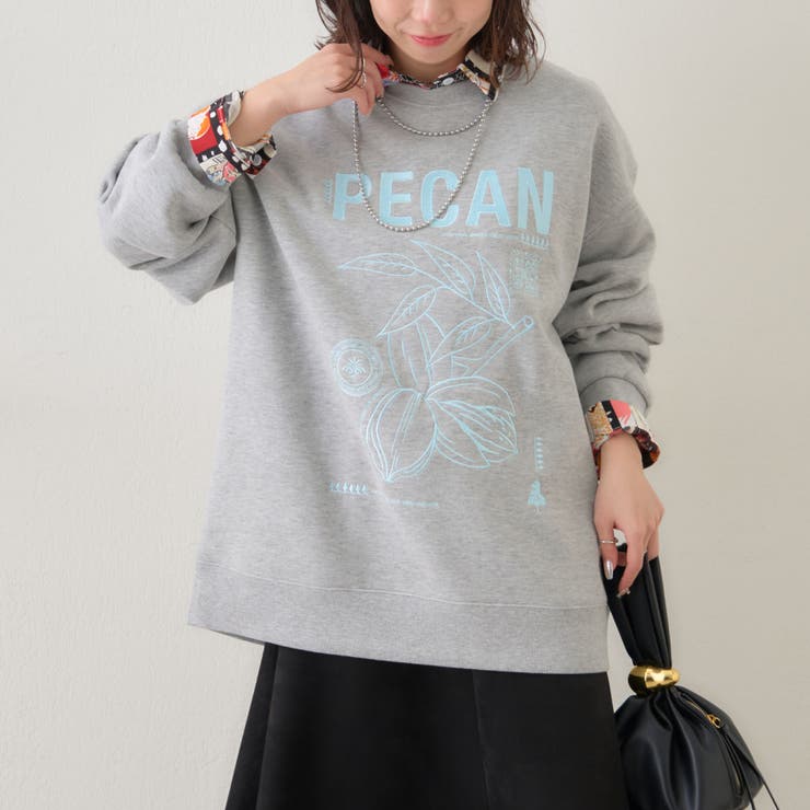 【NUNIFE】図案刺繍裏起毛スウェット | RMAF　NICE CLAUP / OLIVE des OLIVE | 詳細画像27 