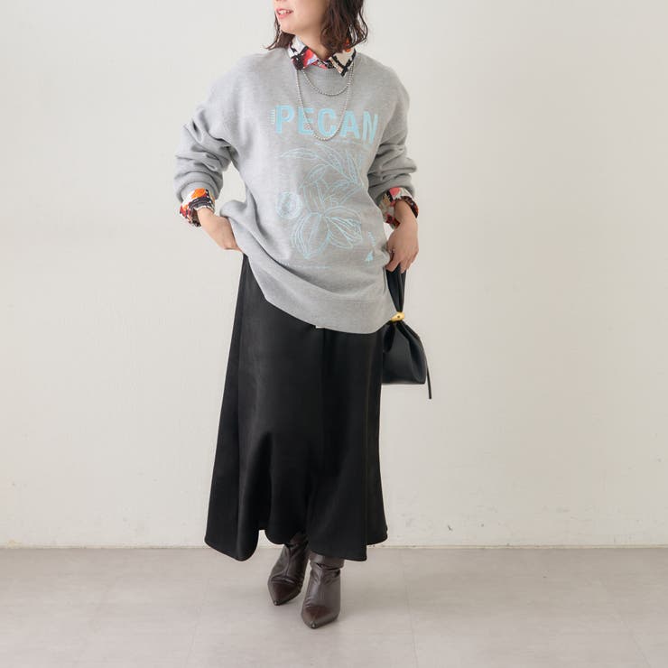 【NUNIFE】図案刺繍裏起毛スウェット | RMAF　NICE CLAUP / OLIVE des OLIVE | 詳細画像30 