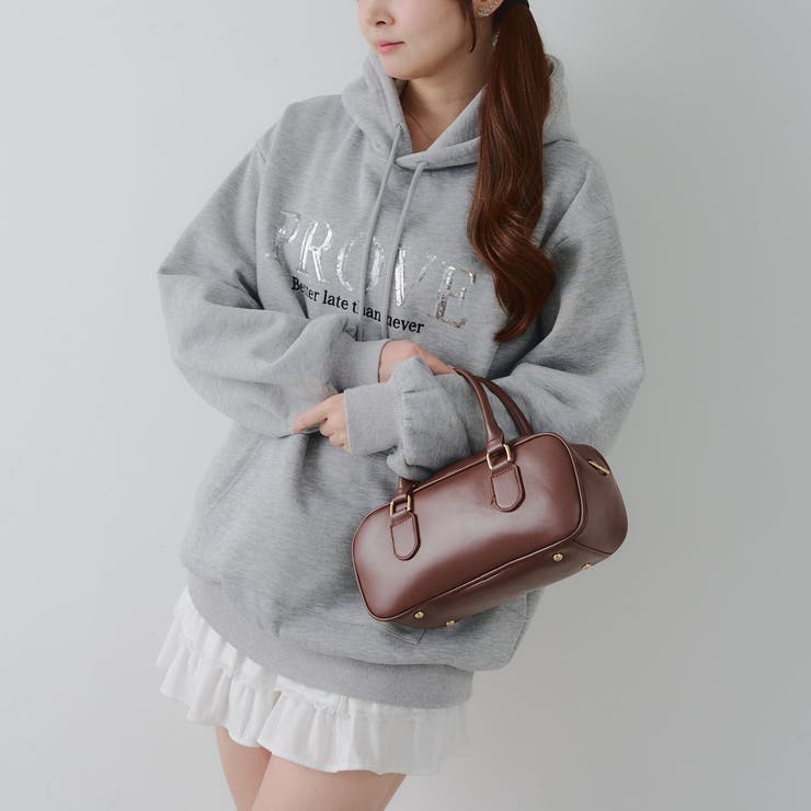 キラキラロゴ裏起毛BIGパーカー | RMAF　NICE CLAUP / OLIVE des OLIVE | 詳細画像18 