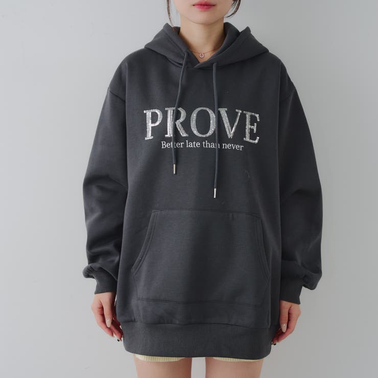 キラキラロゴ裏起毛BIGパーカー | RMAF　NICE CLAUP / OLIVE des OLIVE | 詳細画像37 