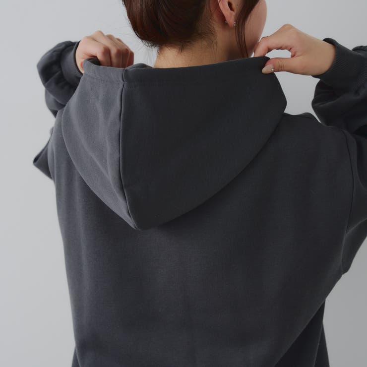 キラキラロゴ裏起毛BIGパーカー | RMAF　NICE CLAUP / OLIVE des OLIVE | 詳細画像40 