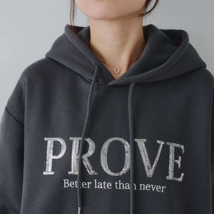 キラキラロゴ裏起毛BIGパーカー | RMAF　NICE CLAUP / OLIVE des OLIVE | 詳細画像41 