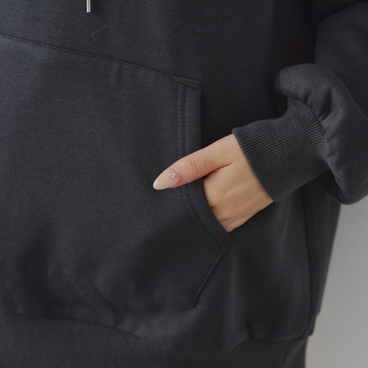 キラキラロゴ裏起毛BIGパーカー | RMAF　NICE CLAUP / OLIVE des OLIVE | 詳細画像44 