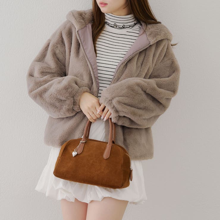 ファーボリュームフードパーカー | NICE CLAUP / OLIVE des OLIVE　OUTLET | 詳細画像37 