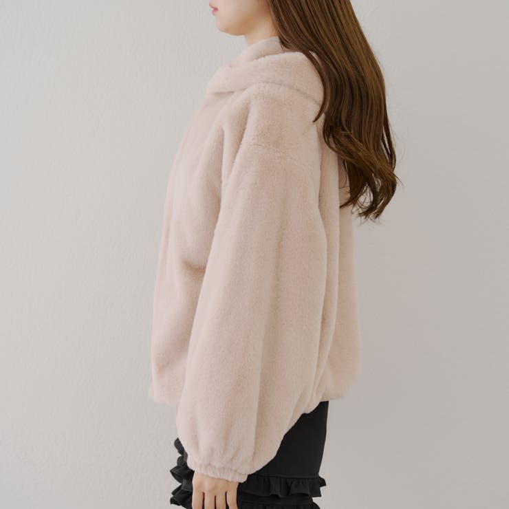 ファーボリュームフードパーカー | NICE CLAUP / OLIVE des OLIVE　OUTLET | 詳細画像47 