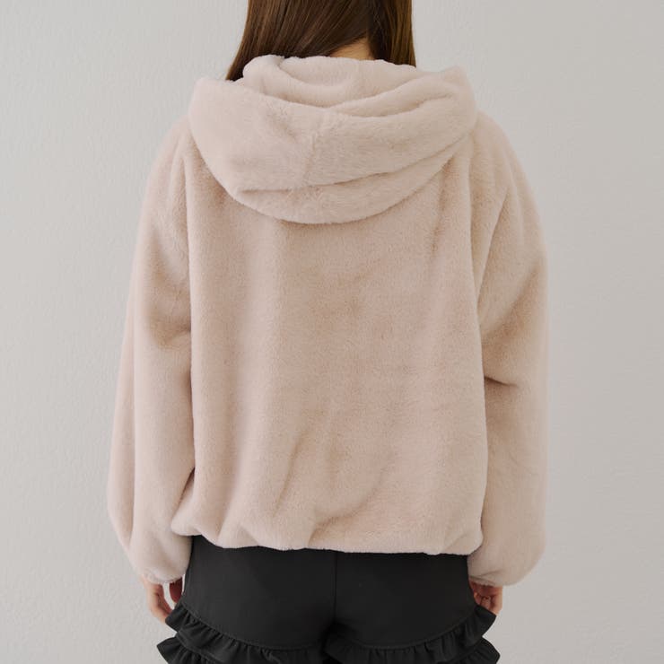 ファーボリュームフードパーカー | NICE CLAUP / OLIVE des OLIVE　OUTLET | 詳細画像48 