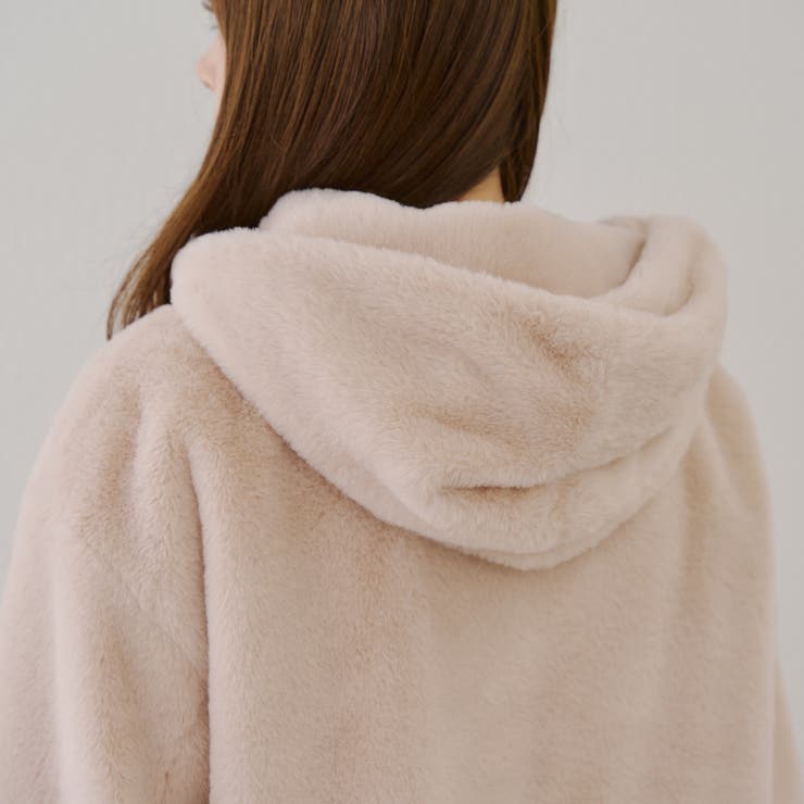 ファーボリュームフードパーカー | NICE CLAUP / OLIVE des OLIVE　OUTLET | 詳細画像49 