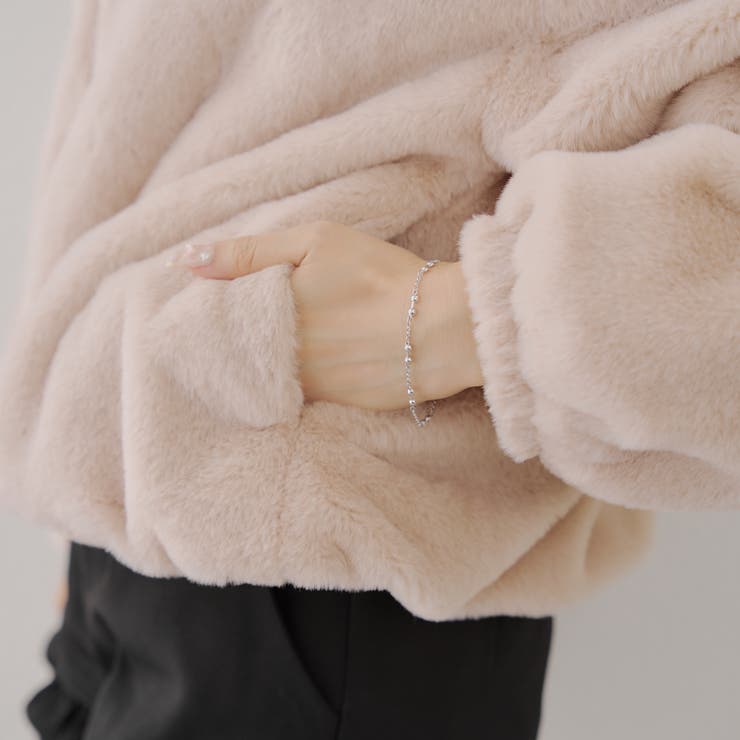 ファーボリュームフードパーカー | NICE CLAUP / OLIVE des OLIVE　OUTLET | 詳細画像51 