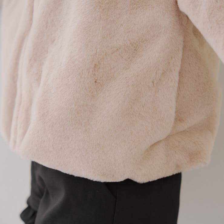 ファーボリュームフードパーカー | NICE CLAUP / OLIVE des OLIVE　OUTLET | 詳細画像53 
