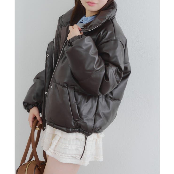 【WEB先行販売】スタンドカラー中綿ブルゾン | NICE CLAUP / OLIVE des OLIVE　OUTLET | 詳細画像21 