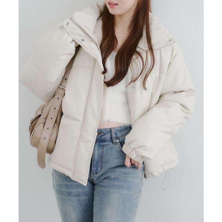 【WEB先行販売】スタンドカラー中綿ブルゾン | NICE CLAUP / OLIVE des OLIVE　OUTLET | 詳細画像26 