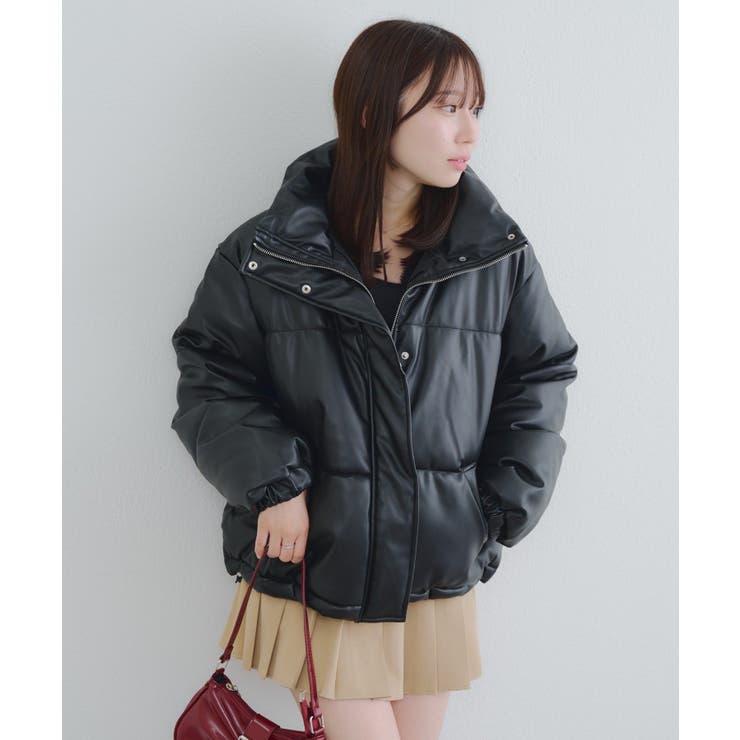【WEB先行販売】スタンドカラー中綿ブルゾン | NICE CLAUP / OLIVE des OLIVE　OUTLET | 詳細画像39 