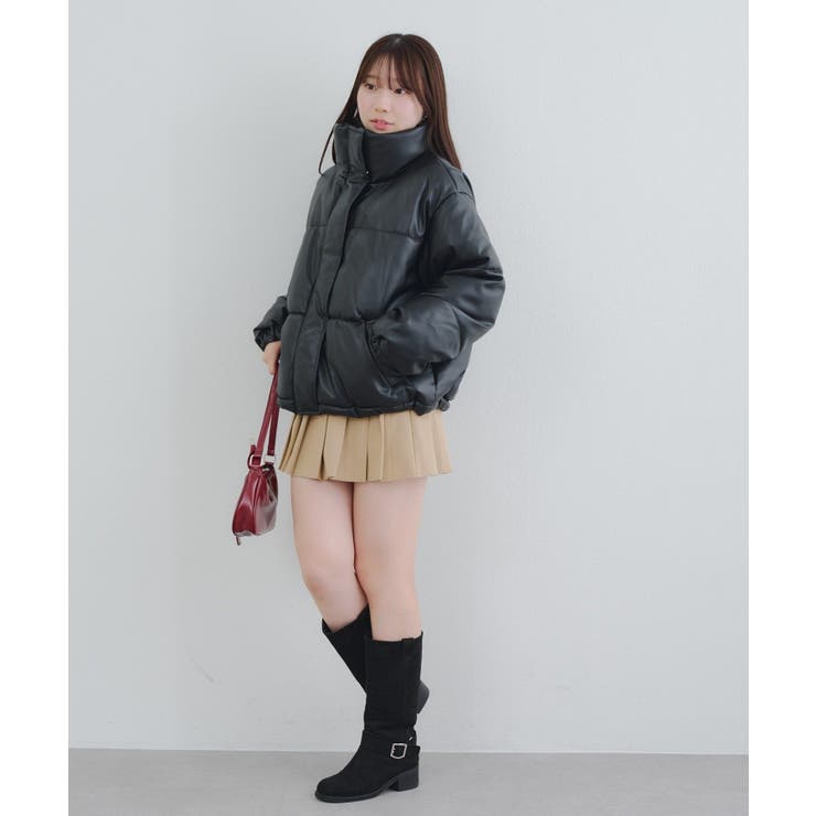 【WEB先行販売】スタンドカラー中綿ブルゾン | NICE CLAUP / OLIVE des OLIVE　OUTLET | 詳細画像42 