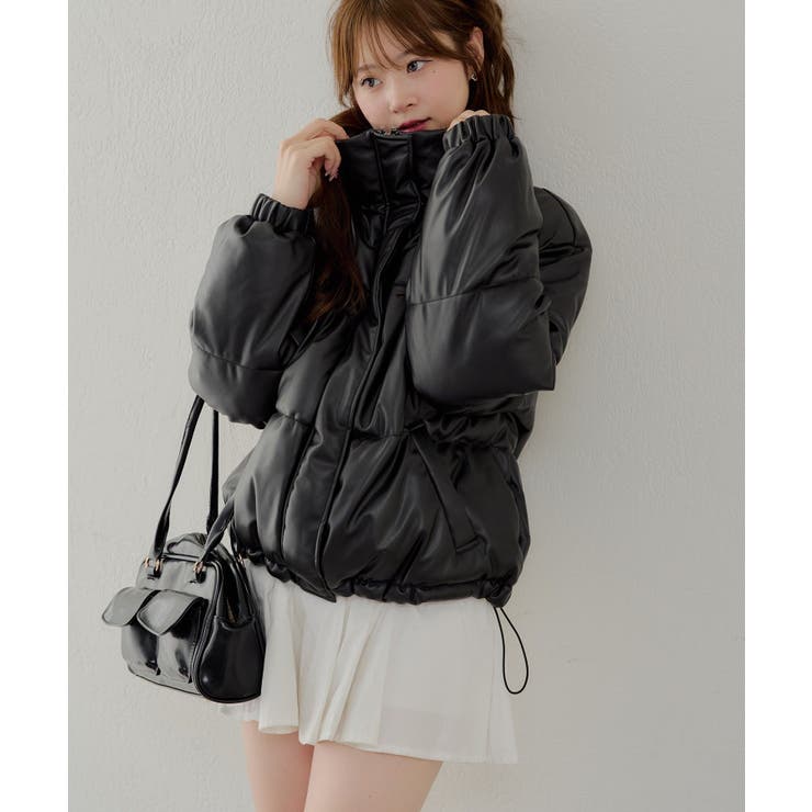 【WEB先行販売】スタンドカラー中綿ブルゾン | NICE CLAUP / OLIVE des OLIVE　OUTLET | 詳細画像47 