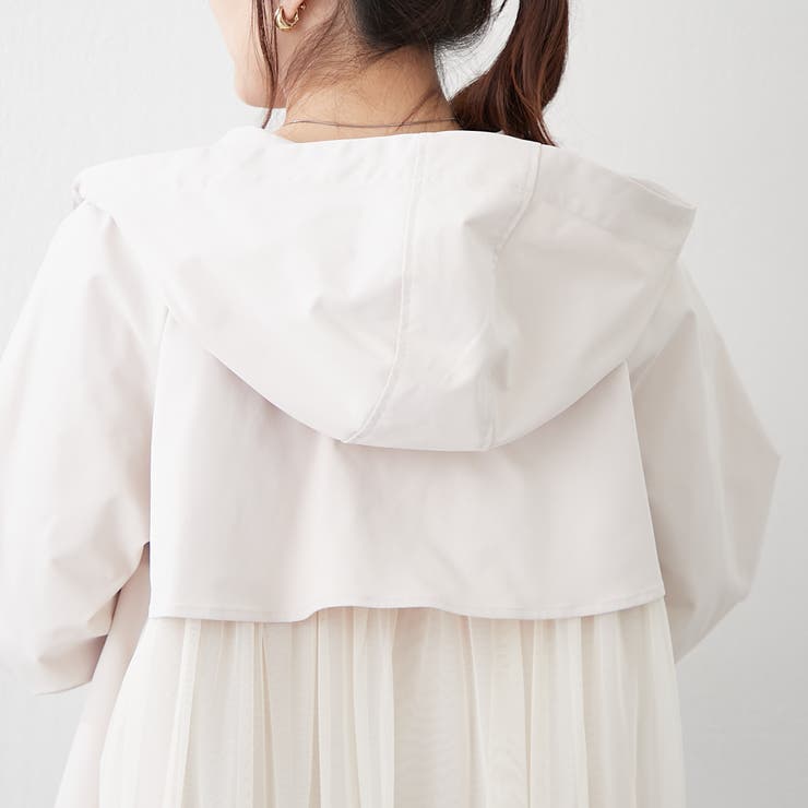 後ろ姿まで美しく、バックチュールマウンテンパーカー | NICE CLAUP / OLIVE des OLIVE　OUTLET | 詳細画像47 