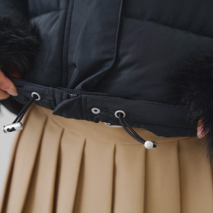 フェイクファー付ジップエコダウン | NICE CLAUP / OLIVE des OLIVE　OUTLET | 詳細画像41 