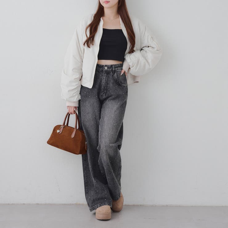 【MARCHES】フェイクファー付 MA-1 | NICE CLAUP / OLIVE des OLIVE　OUTLET | 詳細画像11 