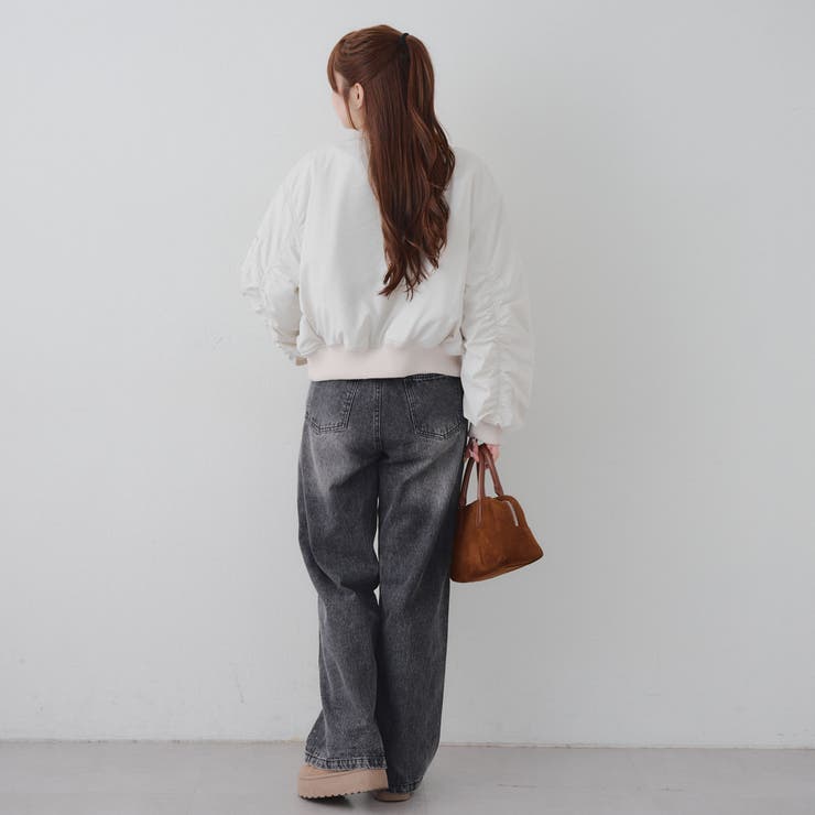 【MARCHES】フェイクファー付 MA-1 | NICE CLAUP / OLIVE des OLIVE　OUTLET | 詳細画像13 