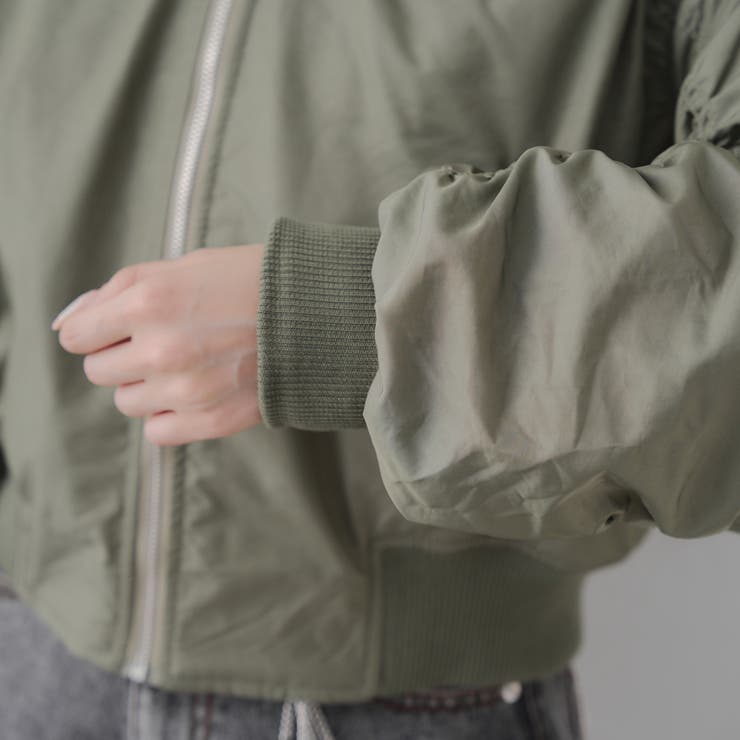 【MARCHES】フェイクファー付 MA-1 | NICE CLAUP / OLIVE des OLIVE　OUTLET | 詳細画像35 