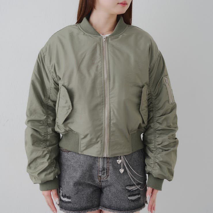 【MARCHES】フェイクファー付 MA-1 | NICE CLAUP / OLIVE des OLIVE　OUTLET | 詳細画像40 