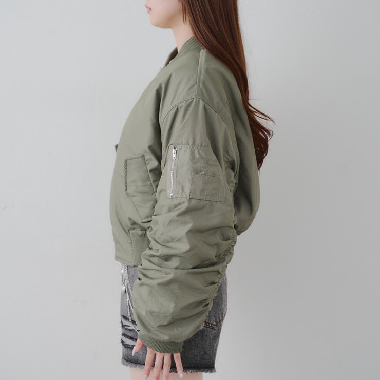 【MARCHES】フェイクファー付 MA-1 | NICE CLAUP / OLIVE des OLIVE　OUTLET | 詳細画像41 