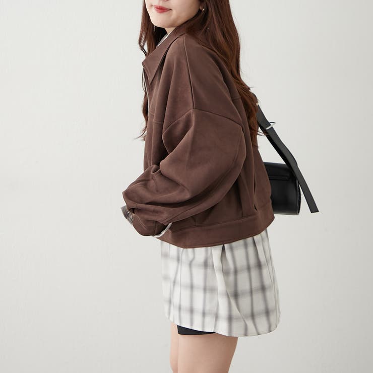 ダブルジップブルゾン | NICE CLAUP / OLIVE des OLIVE　OUTLET | 詳細画像16 