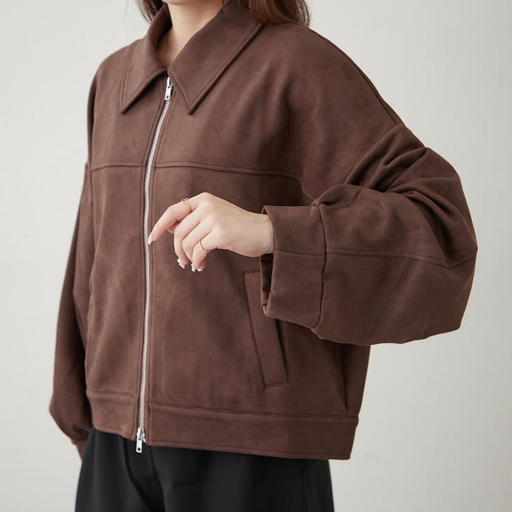 ダブルジップブルゾン | NICE CLAUP / OLIVE des OLIVE　OUTLET | 詳細画像26 