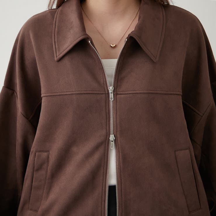 ダブルジップブルゾン | NICE CLAUP / OLIVE des OLIVE　OUTLET | 詳細画像28 