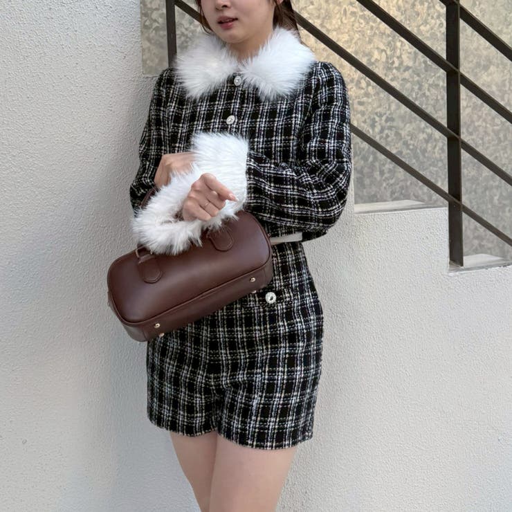 【Holiday collection】ツイードジャケット | NICE CLAUP / OLIVE des OLIVE　OUTLET | 詳細画像9 