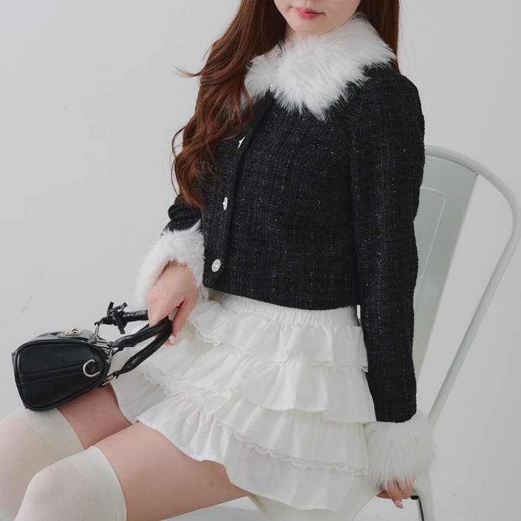 【Holiday collection】ツイードジャケット | NICE CLAUP / OLIVE des OLIVE　OUTLET | 詳細画像20 