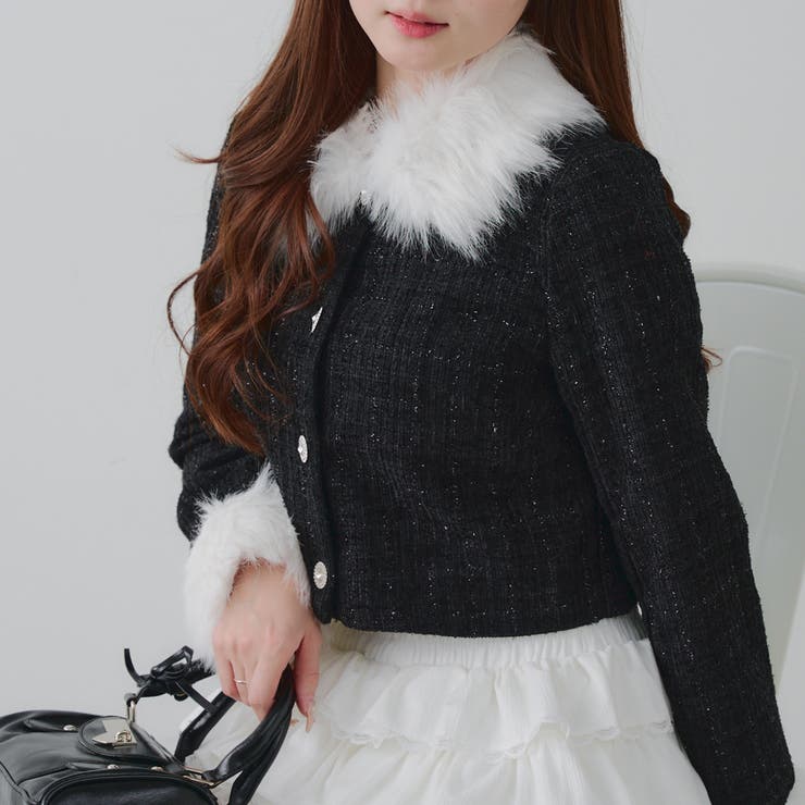 【Holiday collection】ツイードジャケット | NICE CLAUP / OLIVE des OLIVE　OUTLET | 詳細画像21 