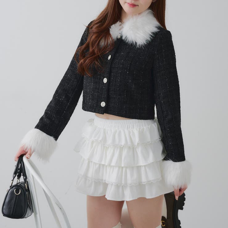 【Holiday collection】ツイードジャケット | NICE CLAUP / OLIVE des OLIVE　OUTLET | 詳細画像24 