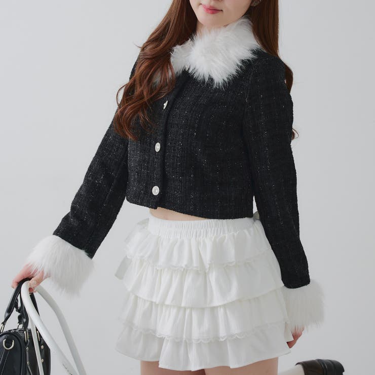 【Holiday collection】ツイードジャケット | NICE CLAUP / OLIVE des OLIVE　OUTLET | 詳細画像25 