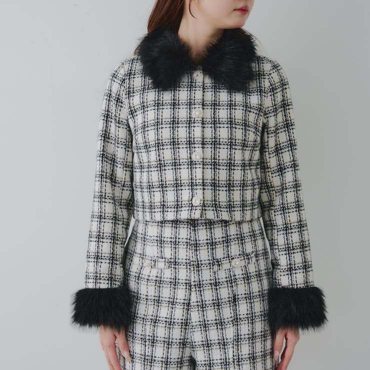 【Holiday collection】ツイードジャケット | NICE CLAUP / OLIVE des OLIVE　OUTLET | 詳細画像41 