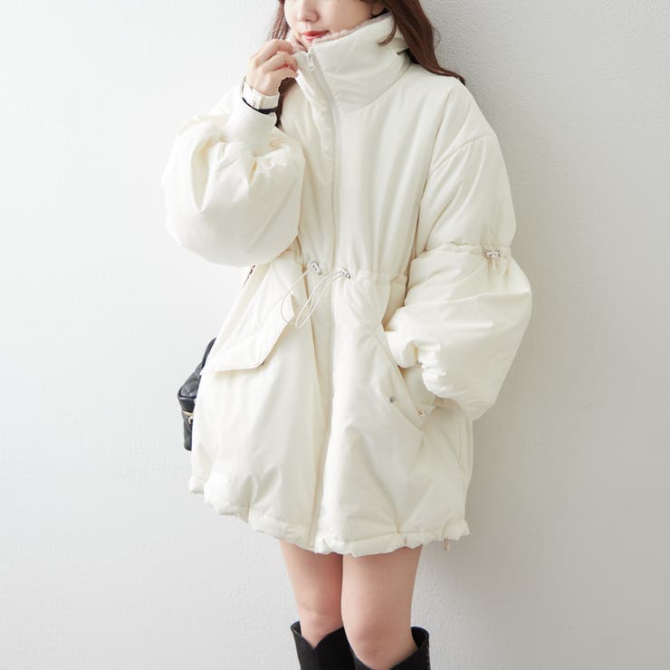 衿ファードロスト中綿ジャケット | NICE CLAUP / OLIVE des OLIVE　OUTLET | 詳細画像6 