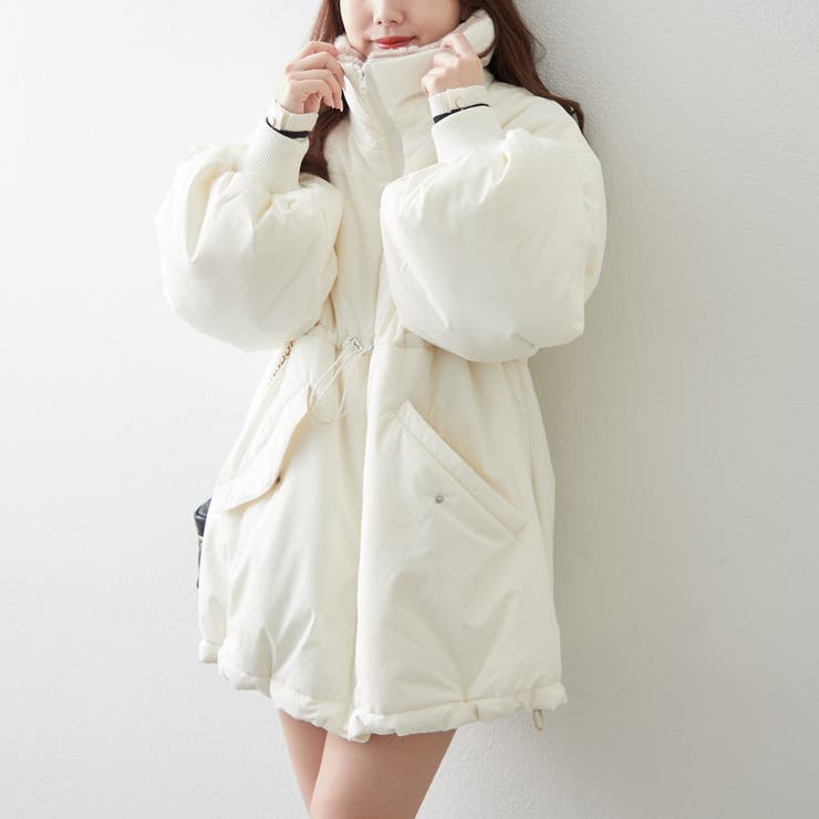 衿ファードロスト中綿ジャケット | NICE CLAUP / OLIVE des OLIVE　OUTLET | 詳細画像7 