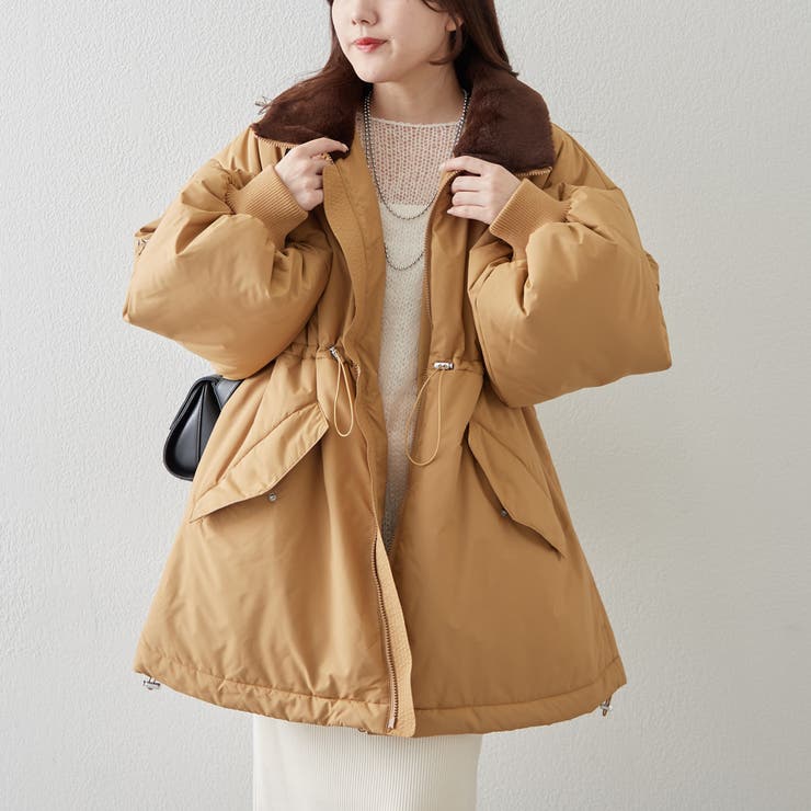 衿ファードロスト中綿ジャケット | NICE CLAUP / OLIVE des OLIVE　OUTLET | 詳細画像24 