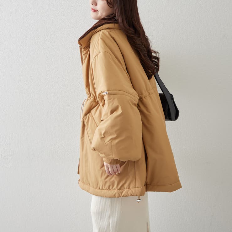 衿ファードロスト中綿ジャケット | NICE CLAUP / OLIVE des OLIVE　OUTLET | 詳細画像25 