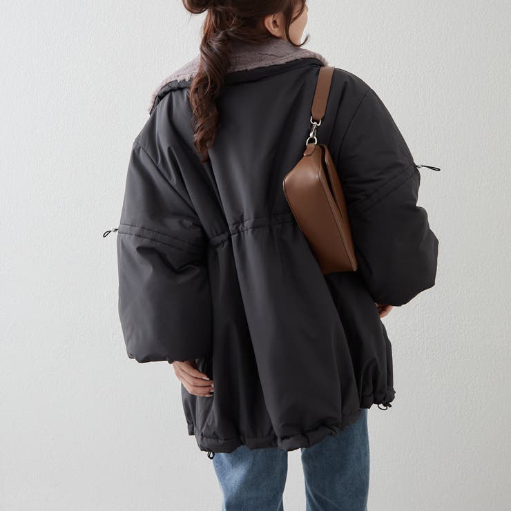 衿ファードロスト中綿ジャケット | NICE CLAUP / OLIVE des OLIVE　OUTLET | 詳細画像34 